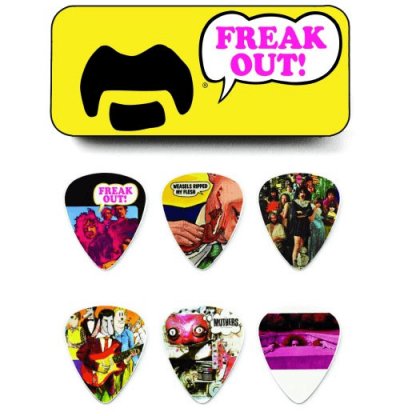 DUNLOP Jim M&eacute;diators Collector Frank Zappa Boite de 6, Medium M&eacute;diators
