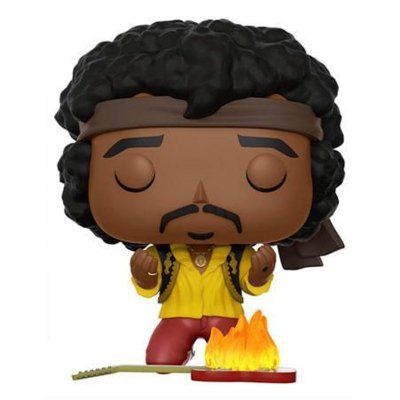 FUNKO Jimi Hendrix Monterey - Figurine en vinyle  Pop exclusive &agrave; Jimi Hendrix Monterey 