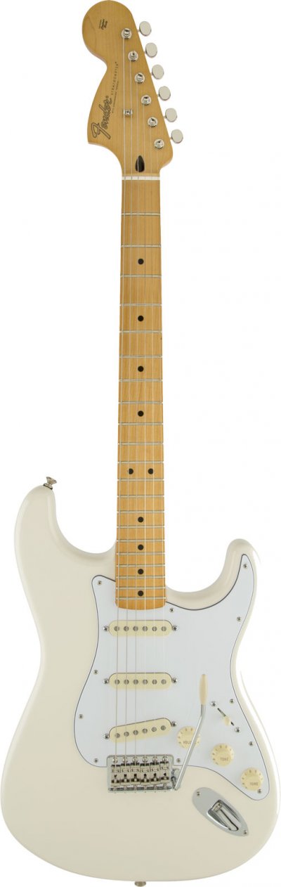 FENDER Jimi Hendrix Stratocaster - touche &eacute;rable - Olympic White (+ housse)
