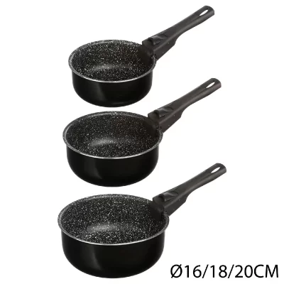 FIVE SIMPLY SMART JJA 135112 CASSEROLES 16/18/20CM PIERRE + POIGNEES AMOVIBLES, Autre