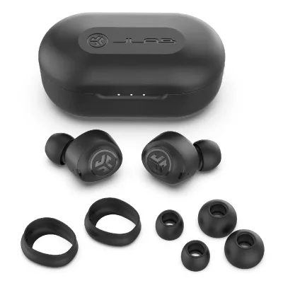 JLAB AUDIO  - JBuds Air True Wireless  Black -  &Eacute;couteurs sans fil - Bluetooth - Autonomie BT 24h
