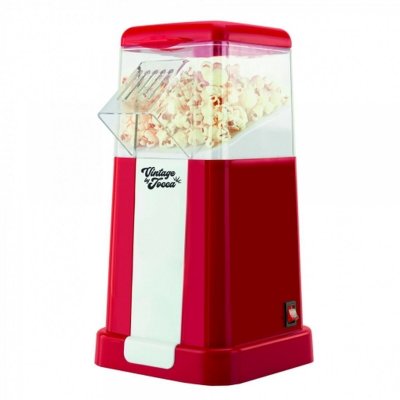 JOCCA  Vintage Popcorn Maker - Pr&eacute;paration en 3min - Comprend une tasse &agrave; mesurer