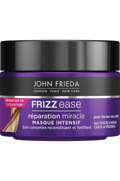 JOHN FRIEDA  Masque intensif Frizz Ease R&eacute;paration Miracle - 250 ml