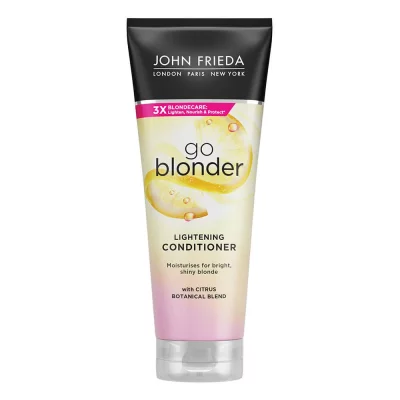 JOHN FRIEDA  Sheer Blonde Go Blonder Soin D&eacute;m&ecirc;lant &Eacute;claircissant 250ml
