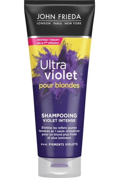 JOHN FRIEDA  Ultra Violet pour Blond Shampooing Violet Intense 250 ml