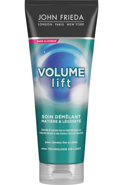 JOHN FRIEDA  Volume Lift Soin D&eacute;m&ecirc;lant Mati&egrave;re & L&eacute;g&egrave;ret&eacute; 250 ml