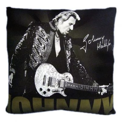 Johnny hallyday - - Coussin Johnny Hallyday Concert