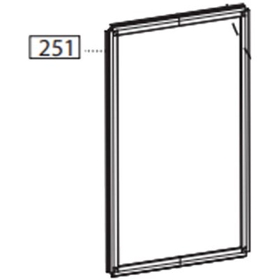 BEKO Joint de porte pour cong&eacute;lateur , BLOMBERG - R&eacute;frig&eacute;rateur, cong&eacute;lateur - Gris