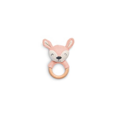 JOLLEIN  Anneau de Dentition Cerf Rose P&acirc;le Diameter 7 cm 1 Unit&eacute;