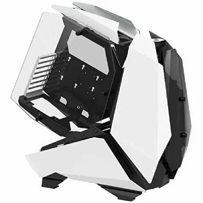 JONSBO  Compatible Mod5 Big-tower Showcase, Tempered Glass - Wei&szlig;