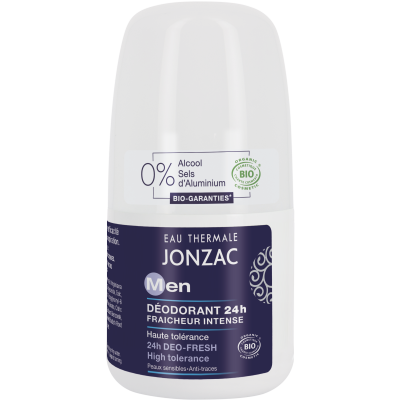 JONZAC  MEN - D&eacute;odorant 24H Fra&icirc;cheur Intense Roll-On, 50ml