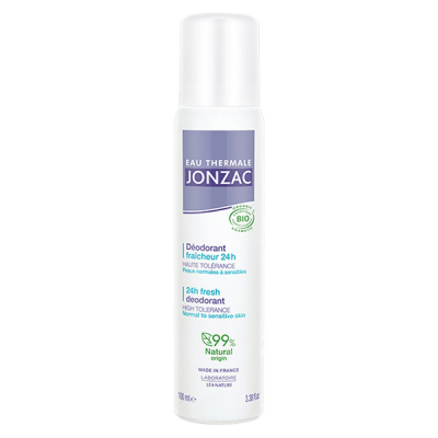JONZAC  Rehydrate - D&eacute;odorant fra&icirc;cheur&eacute;co-spray bio 100ml