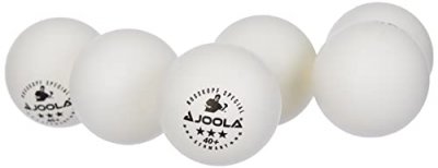 JOOLA  rosskopf balles de tennis de table 3 &eacute;toiles blanc lot de 6 