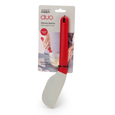 JOSEPH JOSEPH  Spatule en silicone &agrave; t&ecirc;te inclin&eacute;e DUO