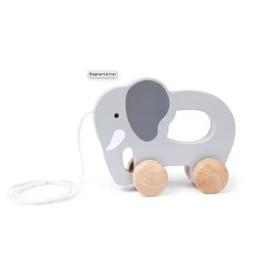 HAPE Jouet &Agrave; Tirer El&eacute;phant  E0908