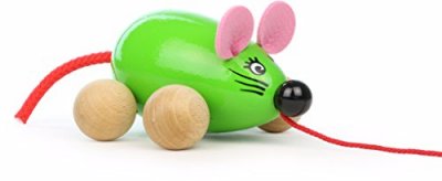 VILAC Jouet &agrave; Tirer Souris Verte en Bois