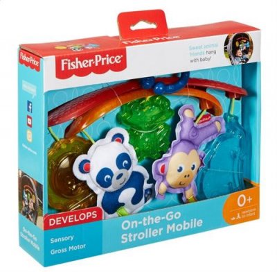 FISHER PRICE NOURISSON Jouet d&rsquo;&eacute;veil Fisher Price Mobile Animaux Rigolos