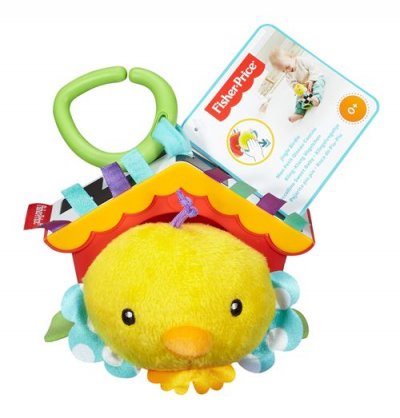 FISHER PRICE Jouet d'&eacute;veil  Mon petit oiseau coucou 19 cm