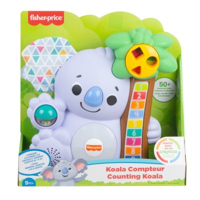 FISHER PRICE Jouet d'&eacute;veil  Nicolas Le Koala LINKIMALS 