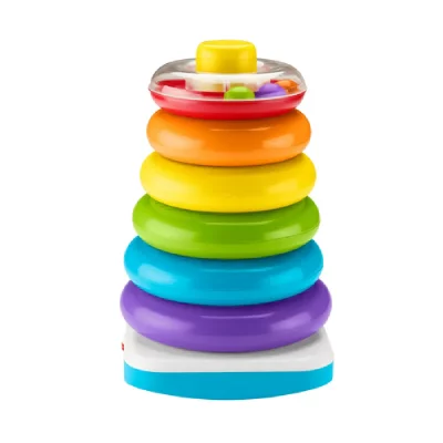 FISHER PRICE Jouet d'&eacute;veil  Pyramide Arc-en-Ciel G&eacute;ante