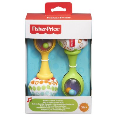 FISHER PRICE Jouet D'&eacute;veil Mes Premiers Maracas  - La Bo&icirc;te
