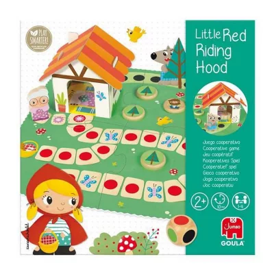 GOULA Jouet educatif diset little red ridding hood 9 pi&egrave;ces