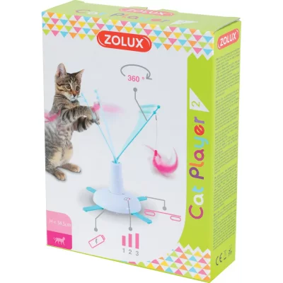 ZOLUX Jouet &eacute;lectronique interactif avec baguette pour chat 