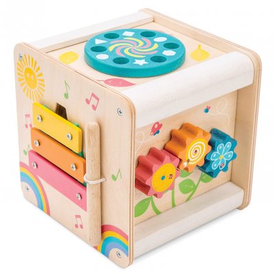 LE TOY VAN Jouet en bois  petit cube d'activit&eacute;s