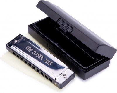 NEW CLASSIC TOYS Jouet musical  - Harmonica 10 trous