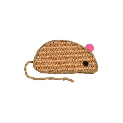 GENERIQUE Jouet pour chat - NAYECO Raton - 11,5cm - Brun