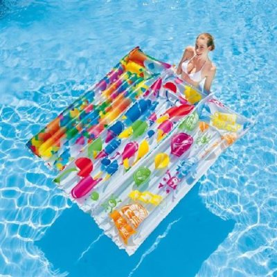 AC DECO Jouets D &Eacute;t&eacute; Sport Matelas Pneumatique Air Mat Decore