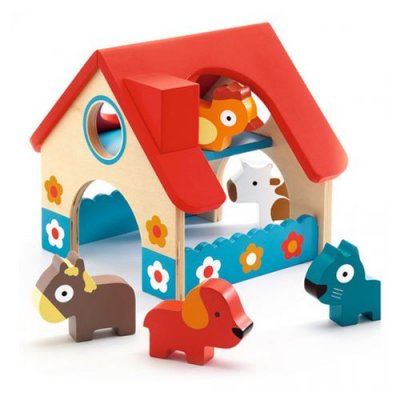 DJECO Jouets d'&eacute;veil minifarm 