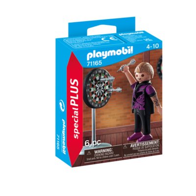 Joueur de fl&eacute;chettes Multicolore Playmobil