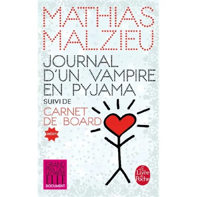 Journal d'un vampire en pyjama + Carnet de board (Grand format)