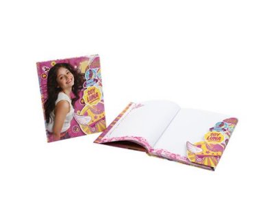 SOY LUNA Journal intime avec fermeture magn&eacute;tique en pr&eacute;sentoir 