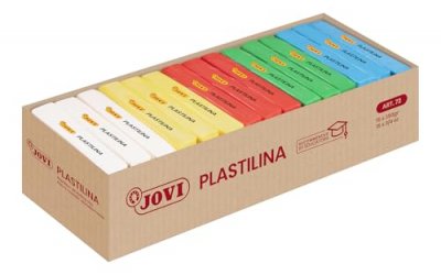 GENERIQUE Jovi - Pate A Modeler Plastilina - Boite De 15 Pains De 350g