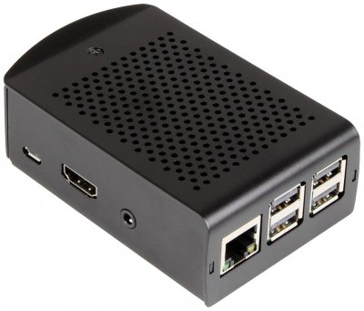 JOY IT Joy-it bo&icirc;tier pour raspberry pi 3 b, raspberry pi 2 b, raspberry pi 3 b+, raspberry pi b+ (noir)