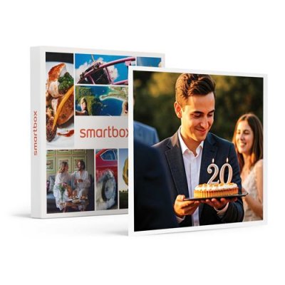  Joyeux anniversaire ! 20 ans - SMARTBOX - Coffret Cadeau Multi-th&egrave;mes
