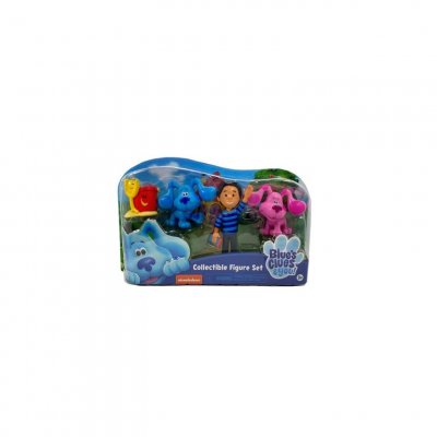 GIOCHI PREZIOSI JP Blues Clues & You Coffret 4 Figurines Blue et Ses Amis blu04
