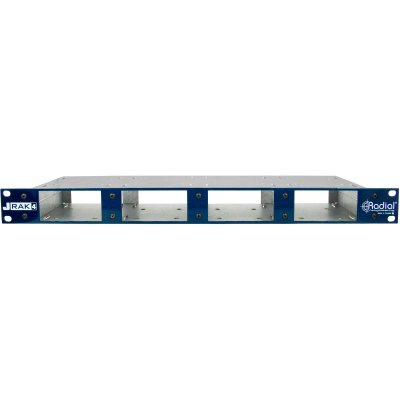 RADIAL JRACK-4 - Adaptateur de rackage 1 U pour 4 DI