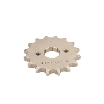 JT  Sprockets 428 f259.16 Steel Front Sprocket Argent&eacute; 16t