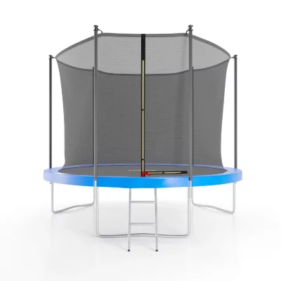 JUMP4FUN JT2D Trampoline Classique 10FT-305cm bleu - 305x305x256 cm T.U