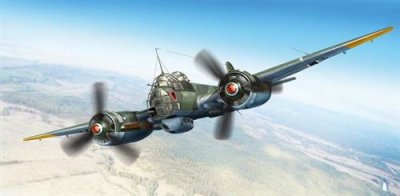 ICM Ju 88a-5, Wwii German Bomber - 1:48e - 