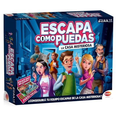 BIZAK Juegos Escape As You Can Board Game 