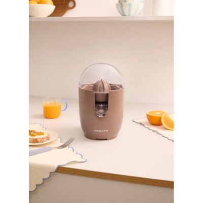 CREATE JUICER RETRO - Presse-agrumes &eacute;lectrique 90W - Moka