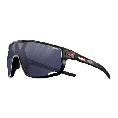 JULBO Lunette de soleil sport Rush Noir/rouge Rv P0-3 Noir