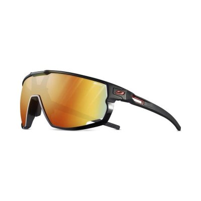 JULBO  Rush Sunglasses Noir Yellow/Brown Multilayer Red/CAT1-3