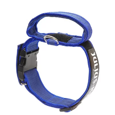 JULIUS K9  Collier pour chiens 40 mm 38-53 cm Bleu 100HA-KB-2015