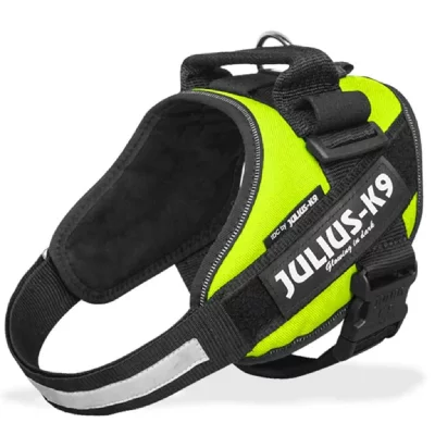 JULIUS K9  IDC Harnais pour chiens Taille 0 Vert N&eacute;on 16IDC-NE-0