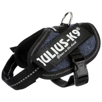 TRIXIE Julius K9 IDC Harnais pour chiens Taille chiot 2 Jeans 14815